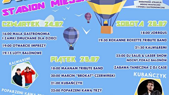 Aeropiknik w Paczkowie - 24-26 lipca 2025