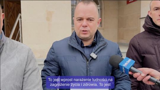 Konferencja prasowa na temat raportu NIK o zaniedbaniach władz w trakcie powodzi 2024.