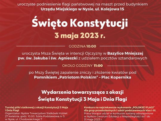 2 i 3 maja – pamiętajmy o ważnych datach