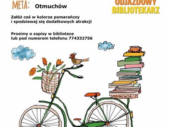 27 maja - rajd rowerowy Odjazdowy Bibliotekarz.