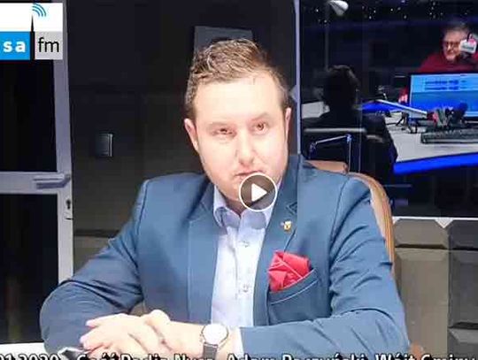 Adam Raczyński, Wójt Gminy Pakosławice w radio Nysa FM