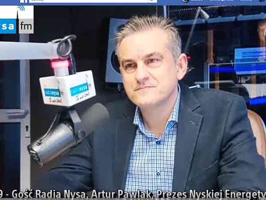 Artur Pawlak, Prezes Nyskiej Energetyki Cieplnej w Radio Nysa