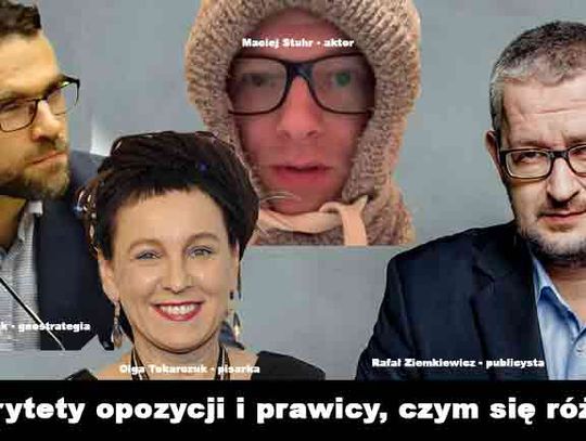 Autorytety medialne opozycji i prawicy, czym się różnią?