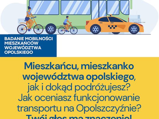 Badanie mobilności mieszkańców województwa opolskiego
