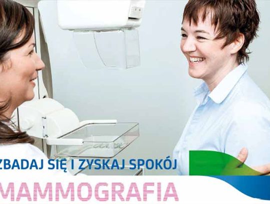 BEZPŁATNE BADANIE MAMMOGRAFICZNE