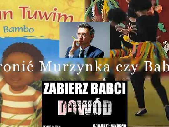 Bronić Murzynka Bambo, czy Babci?