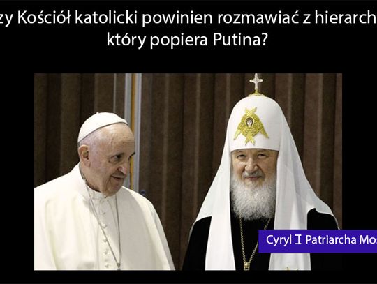 Cyryl na prawosławnym dżihadzie - bardzo ciekawy artykuł o sytuacji cerkwi prawosławnej w Rosji i na Ukrainie.