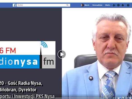  Czesław Biłobran w radio Nysa FM - 29.04.2020