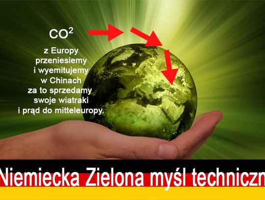 Człowiek odpowiada za 3% emisji CO2 w przyrodzie, Europa odpowiada za 11% CO2 na świecie. Zielony ład to metoda rywalizacji ekonomicznej.