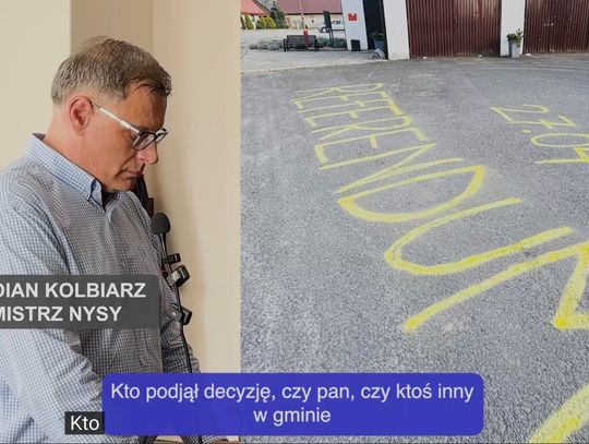 Czy napis wykonany kredą w sprayu może stać się podstawą do ścigania przeciwników politycznych?