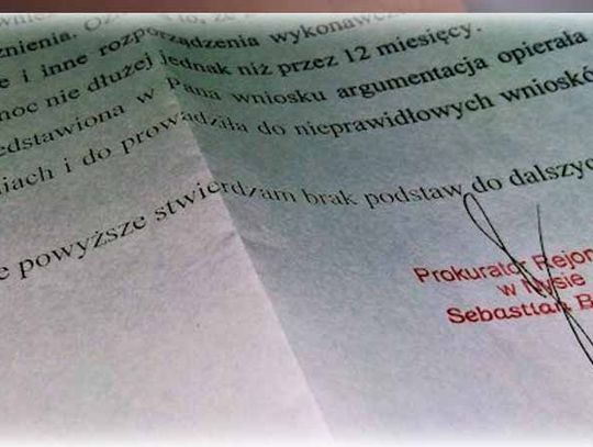 CZY PROKURATURA W NYSIE MA INTERES W UTRZYMANIU NIELEGALNEGO PARKINGU? - pyta Tomasz Hankus