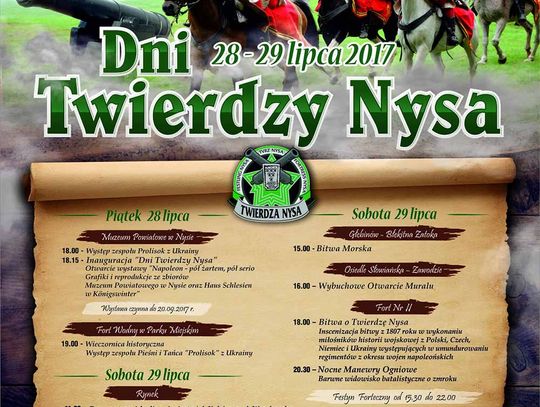 DNI TWIERDZY NYSA 2017 - PRZED NAMI WIELKIE WIDOWISKO!