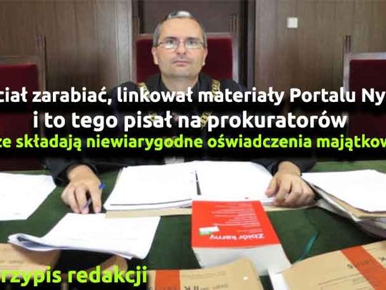 Dziennikarza trzeba "wychować", bo krytykował kolegów z prokuratury? Będzie apelacja, jak trzeba, także Strasburg.