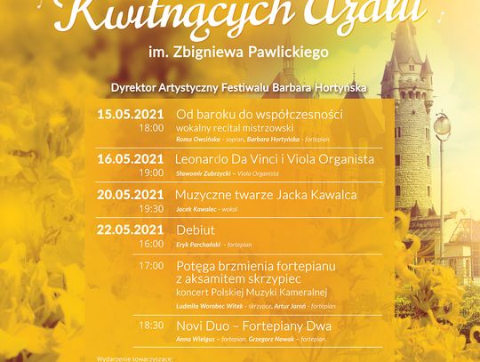 Festiwal Muzyczny Kwitnących Azalii - Moszna 2021