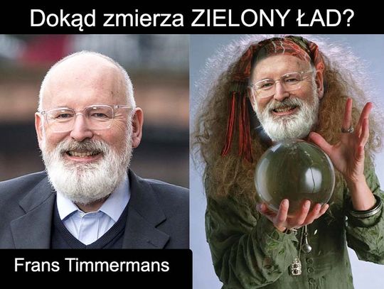 Frans Timmermans - węgiel jest OK. - Czyli kto jeszcze wierzy w globalne ocieplenie i jego proroków?