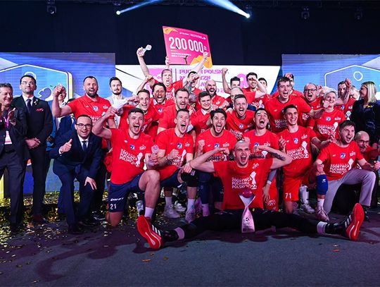 Grupa Azoty ZAKSA Kędzierzyn-Koźle z 9. Pucharem Polski