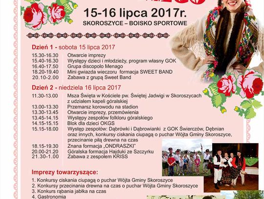 II Festiwal Folkloru Góralskiego” w Skoroszycach