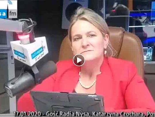 Katarzyna Czochara w Radio Nysa FM