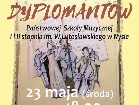 Koncert Dyplomantów Szkoły Muzycznej w Nysie