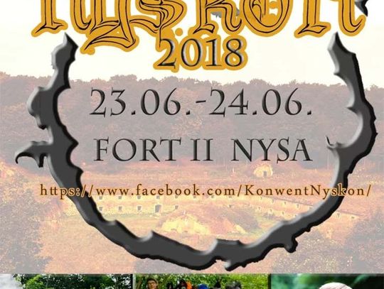 Konwent Fantasy Nyskon 2018 - już w czerwcu - Szykujcie futra, trenujcie strzelanie z łuku,