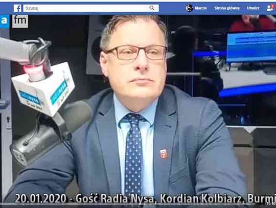 Kordian Kolbiarz w radio Nysa FM