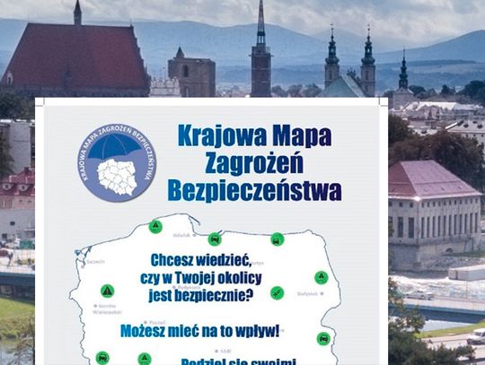 KRAJOWA MAPA ZAGROŻEŃ BEZPIECZEŃSTWA działa także w Nysie