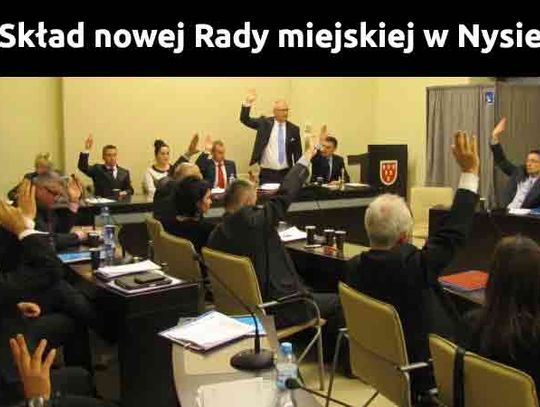 Kto wszedł do Rady Miejskiej w Nysie.