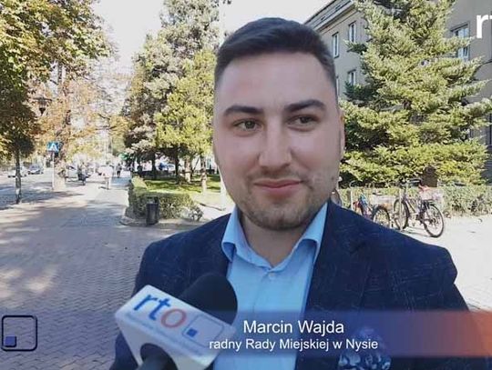 Marcin Wajda nie kandyduje i komentuje.