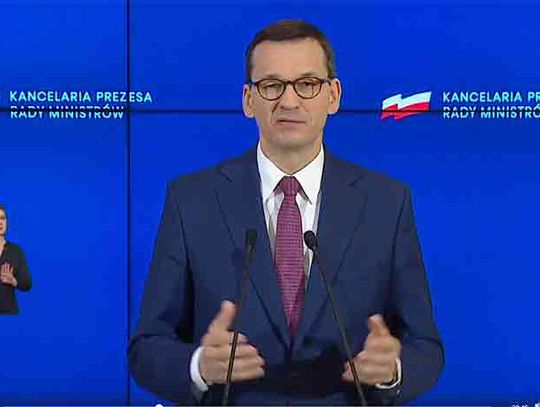 Mateusz Morawiecki (wideo konferencja prasowa) - Od 4 maja otwarte hotele, od 6 maja - przedszkola i żłobki.