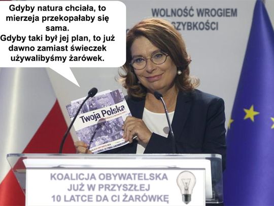 Mierzeja powinna przekopać się sama.