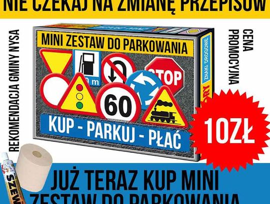 MIni zestaw do parkowania - UWAGA NA MEMY CD 