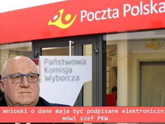 Nie możemy przekazać danych martwi się burmistrz Nysy - Szef PKW, - Poczta może otrzymać dane ze spisu wyborców.