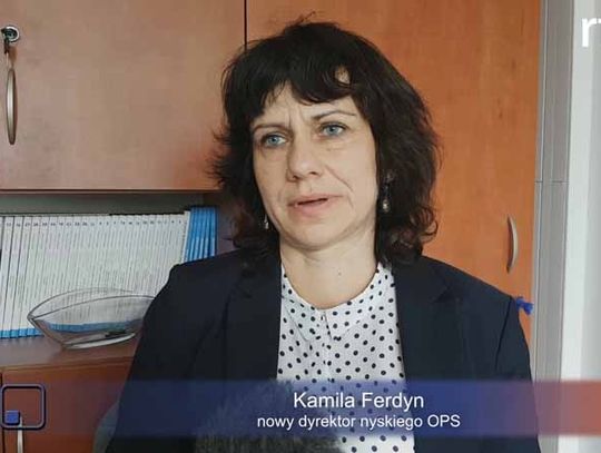 Nowy dyrektor OPS - Kamila Ferdyn