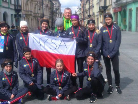 Obroniły tytuł mistrza polski w biegach sztafetowych w terenie. Brawo!!!