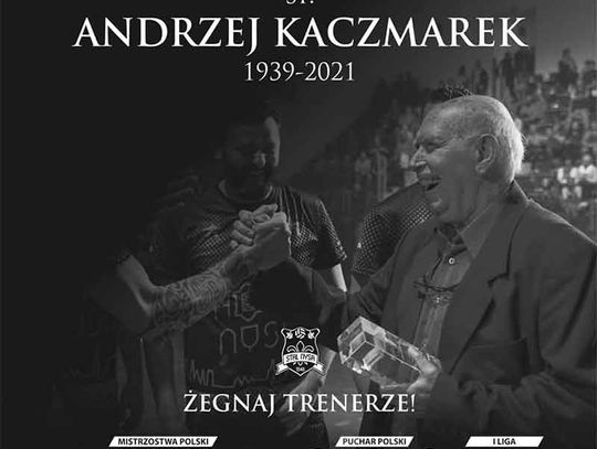 Odeszła legenda nyskiej siatkówki -  Zmarł Andrzej Kaczmarek.  Pogrzeb 28 kwietnia