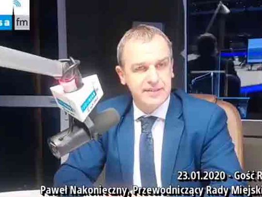 Paweł Nakonieczny w radio Nysa FM