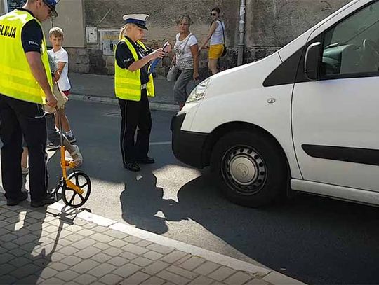 Piesza potrącona na ul. 22 stycznia w Nysie.