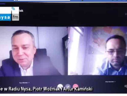 Piotr Woźniak, Przewodniczący SLD na Opolszczyźnie i Artur Kamiński, szef powiatowych struktur PIS, w radio Nysa - 02.05.2020