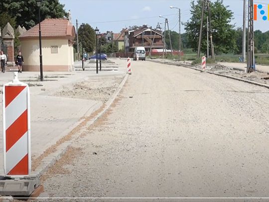 Postęp prac na drodze powiatowej ul. Aleja Wojska Polskiego w Nysie