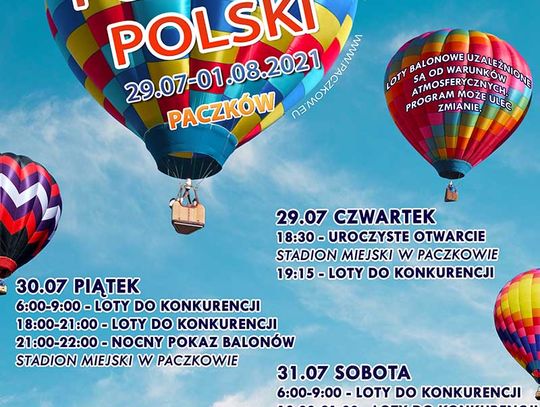 Puchar Balony Polski - Paczków 29 - 31 lipca