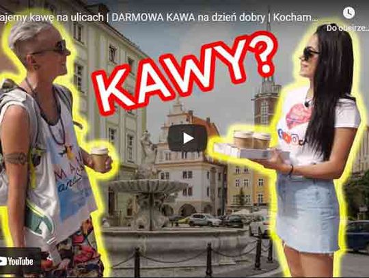 Rozdajemy kawę na ulicach | DARMOWA KAWA na dzień dobry | Kocham Nysę #4