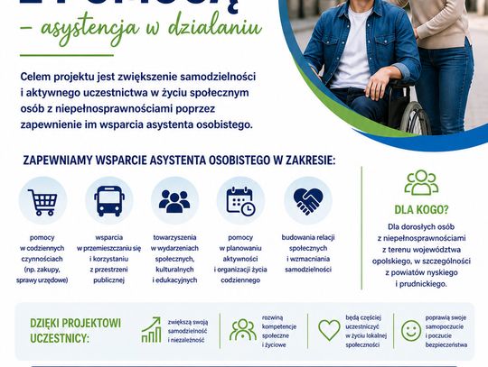 Samodzielni z pomocą - asystencja w dziłaniu!