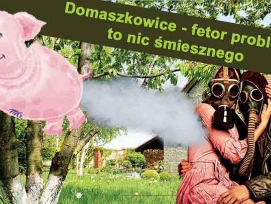 Śmierdzi tak, że nie można oddychać - mówią o zapaszku ze świniarni w Domaszkowicach.