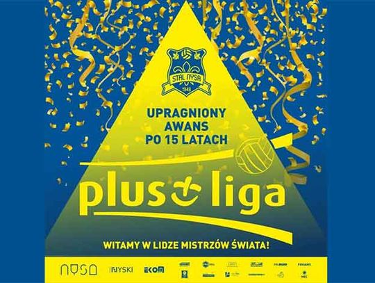 STAL NYSA po 15 latach wróciła do siatkarskiej elity. Zagramy w PlusLidze.