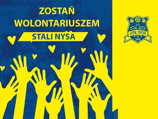 Stal Nysa poszukuje wolontariuszy do pomocy w organizacji i obsługi  meczów.