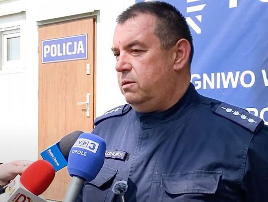 Uroczyste otwarcie posterunku ogniwa wodnego KPP w Nysie nad Jeziorem Nyskim
