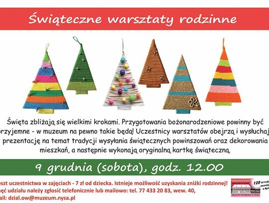 Warsztaty rodzinne w Muzeum Powiatowym w Nysie