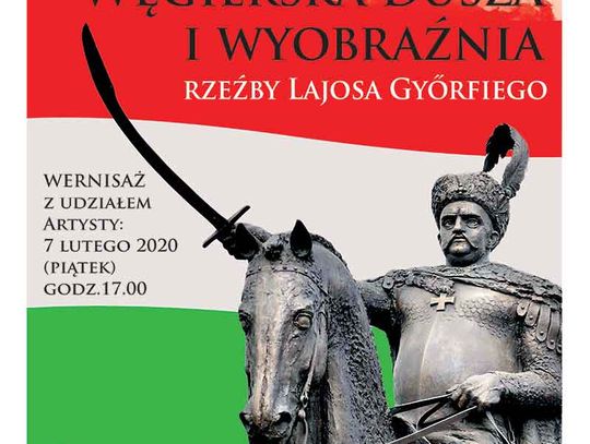 wernisaż wystawy - Węgierska dusza i wyobraźnia - rzeźby Lajosa Győrfiego