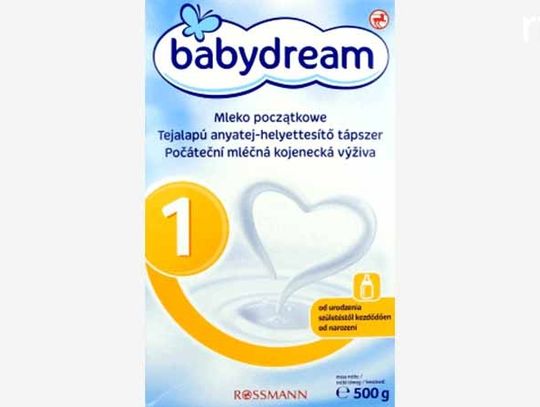 Wiadomości 28 stycznia 2018 - Mleko Babydream z salmonellą z Rossmanna do wycofania.