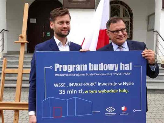 WSSE w Radzikowicach powstanie hala produkcyjna pod wynajem.